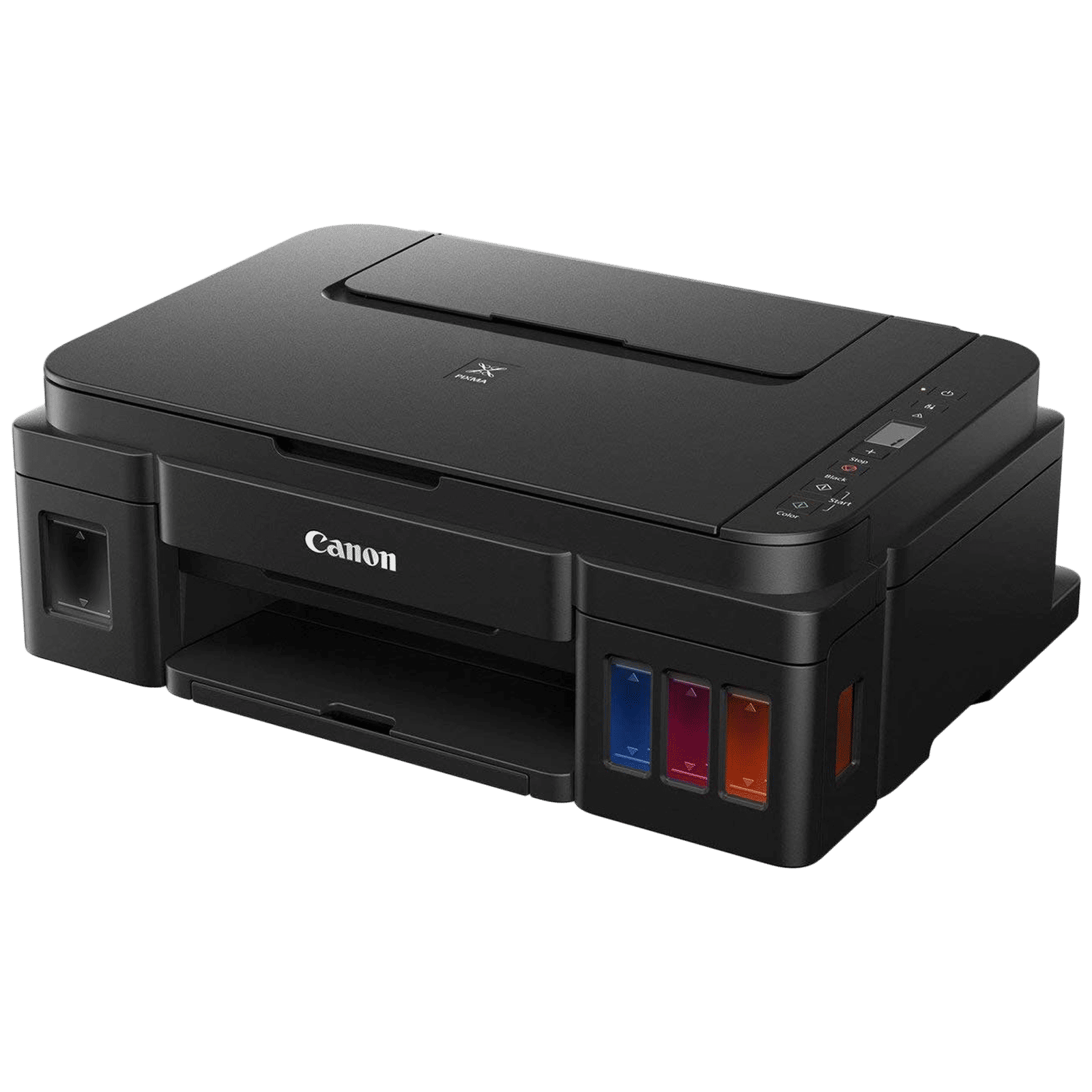 Canon Pixma G2010 Color All-in-One Ink Tank Printer (LCD Diplay, 2313C018AB, Black)_2