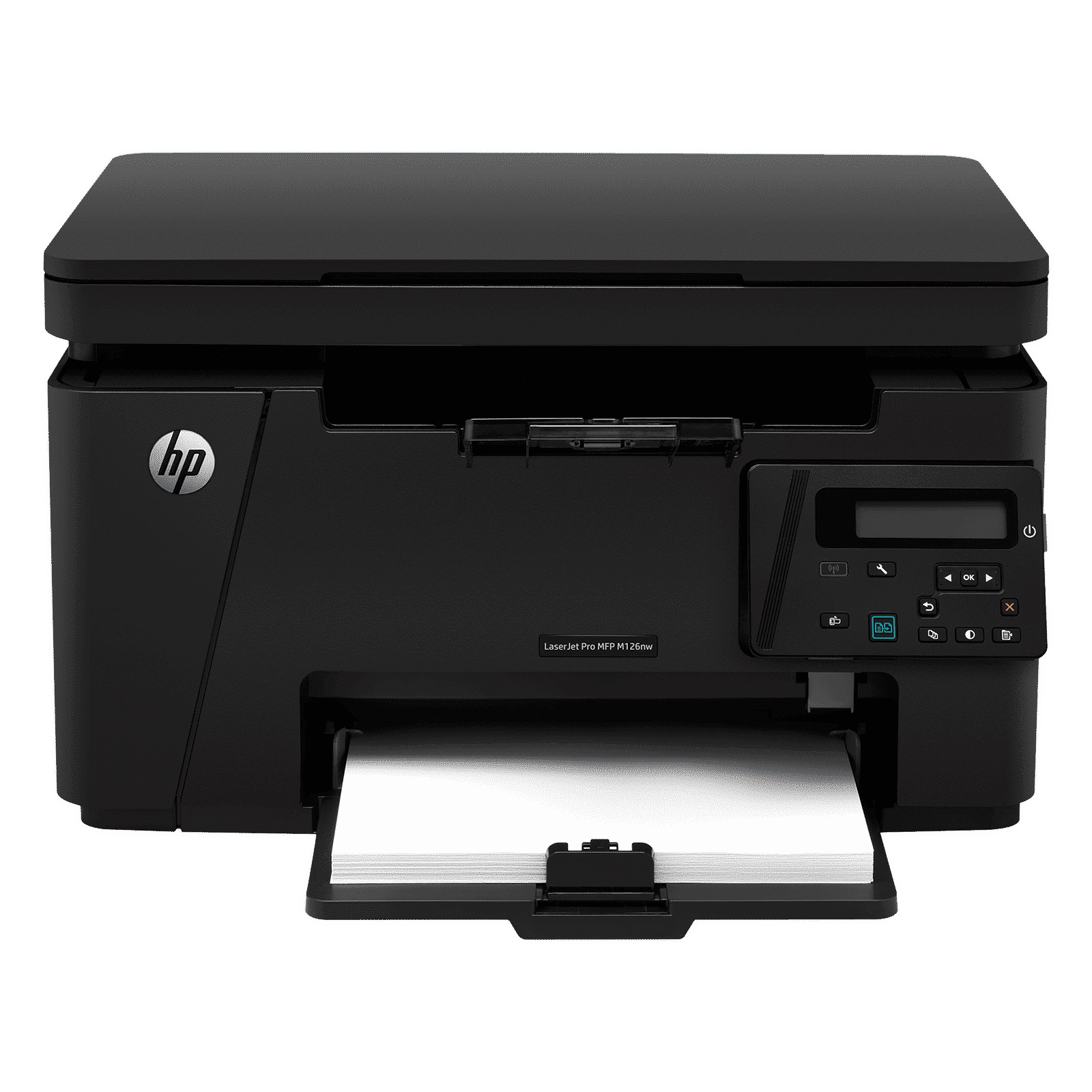 HP LaserJet Pro MFP M126nw Multi Function Wi-Fi Monochrome Laser Printer with 2 Line LCD Control Panel (Wireless Direct Printing, Black)_1