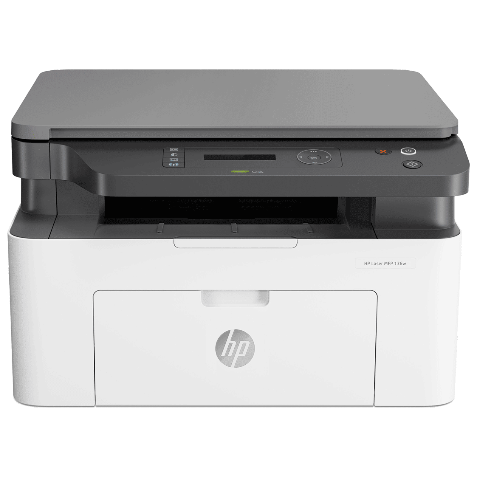 HP Laser 136w Wireless Black & White Multi-Function Laserjet Printer (Apple AirPrint, 4ZB86A, White)_1