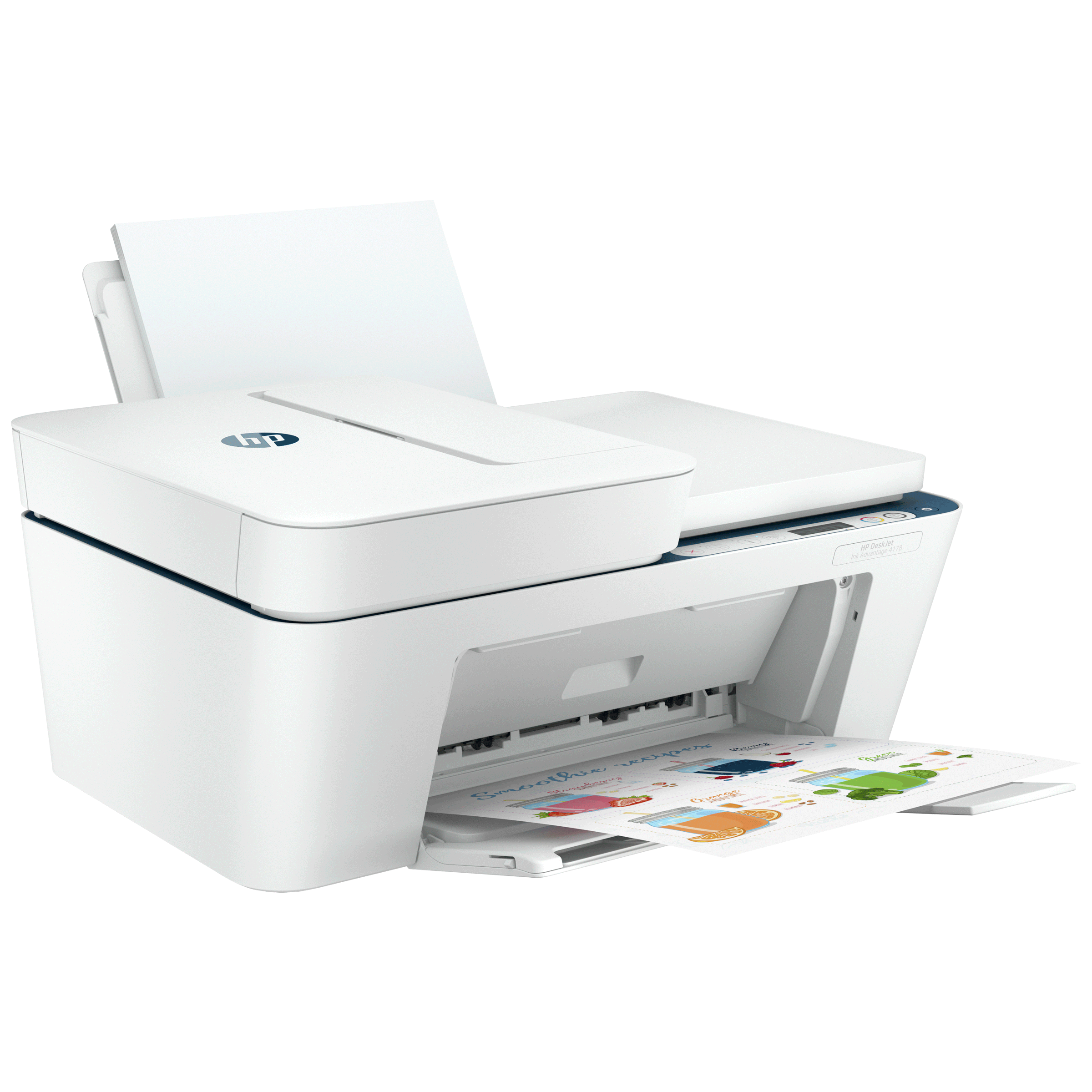 HP DeskJet Ink Advantage 4178 Wireless Color All-in-One Inkjet Printer (Voice-Activated Printing, 7FT02B, Blue) HP DeskJet Ink Advantage 4178 Wireless Color All-in-One Inkjet Printer (Voice-Activated Printing, 7FT02B, Blue)_2