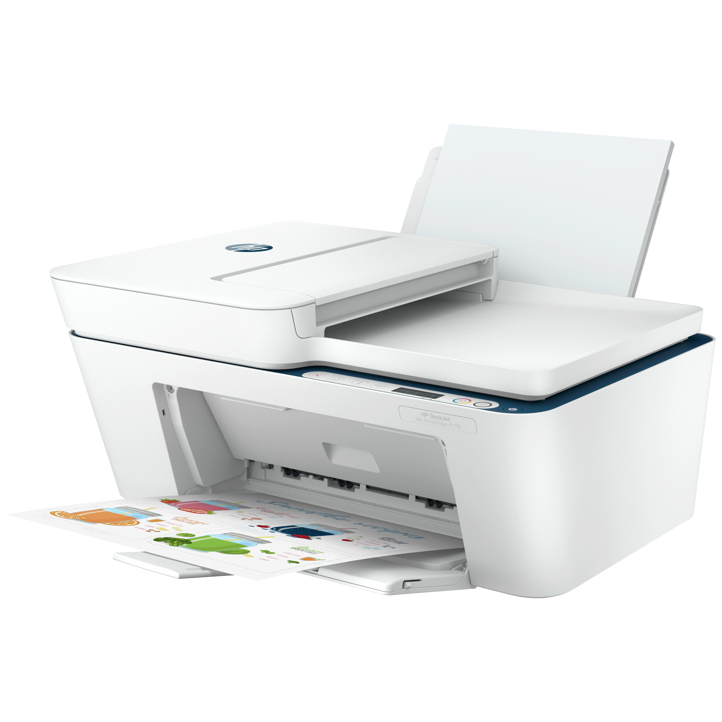 HP DeskJet Ink Advantage 4178 Wireless Color All-in-One Inkjet Printer (Voice-Activated Printing, 7FT02B, Blue) HP DeskJet Ink Advantage 4178 Wireless Color All-in-One Inkjet Printer (Voice-Activated Printing, 7FT02B, Blue)_3