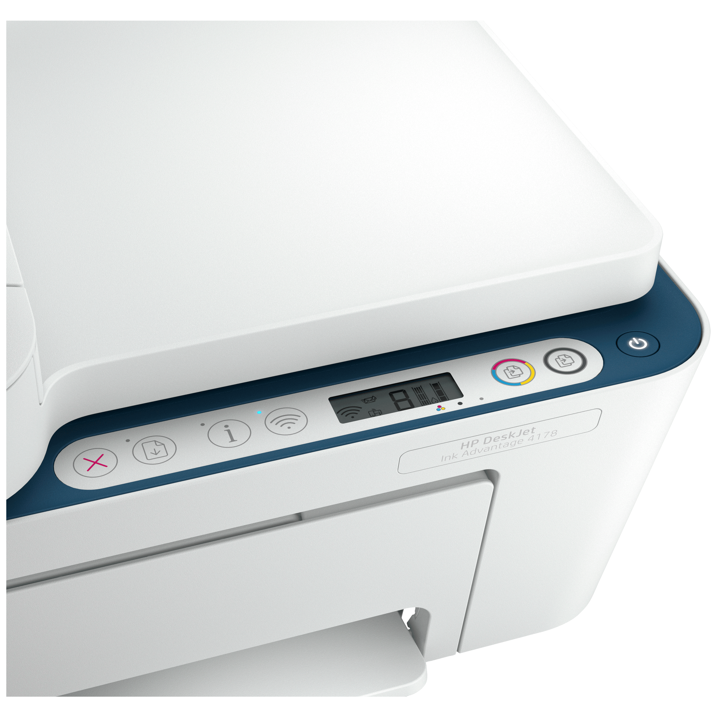 HP DeskJet Ink Advantage 4178 Wireless Color All-in-One Inkjet Printer (Voice-Activated Printing, 7FT02B, Blue) HP DeskJet Ink Advantage 4178 Wireless Color All-in-One Inkjet Printer (Voice-Activated Printing, 7FT02B, Blue)_5