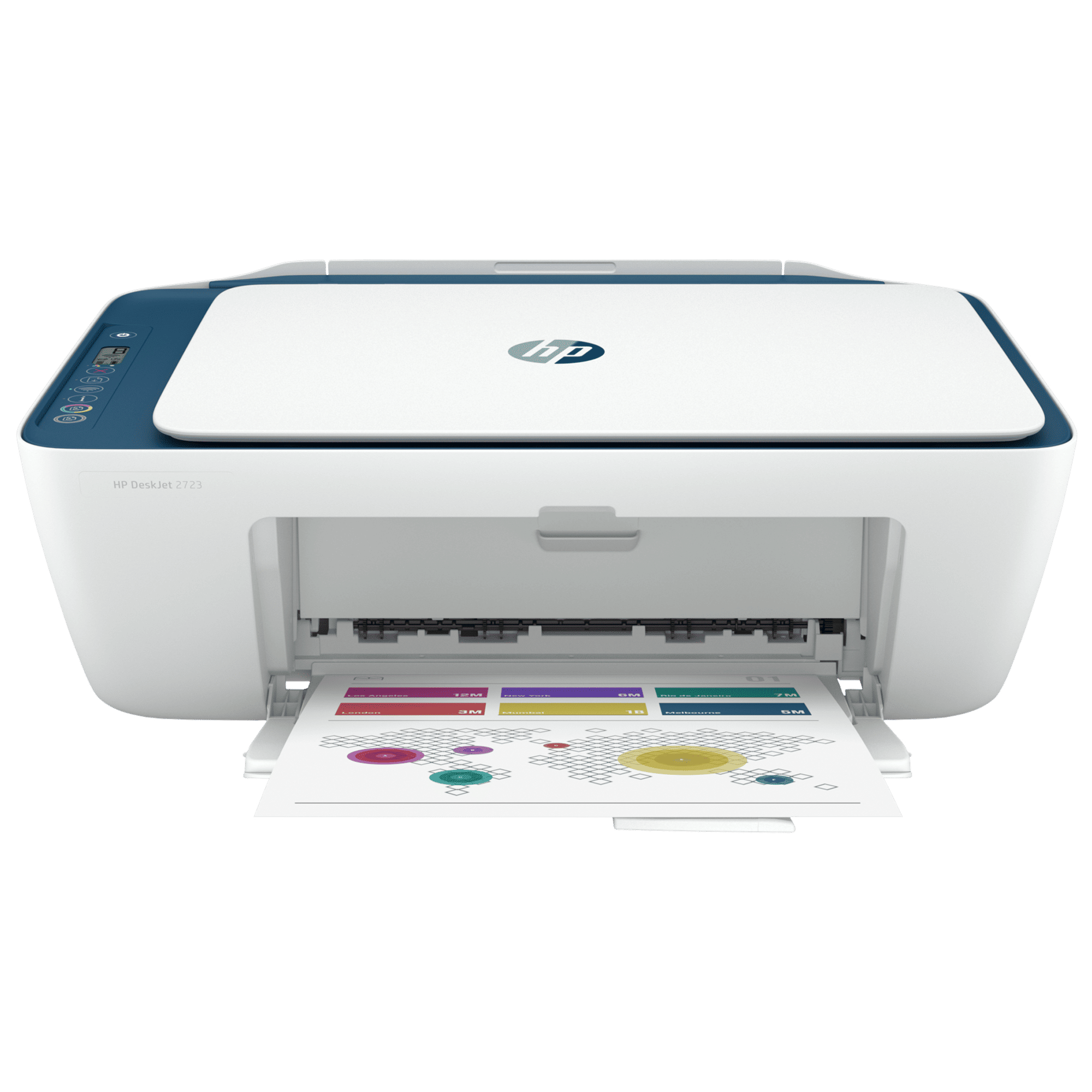 HP DeskJet 2723 Wireless Color All-in-One Inkjet Printer (Hassle-Free Ink Management, 7FR53D, Black) HP DeskJet 2723 Wireless Color All-in-One Inkjet Printer (Hassle-Free Ink Management, 7FR53D, Black)_1