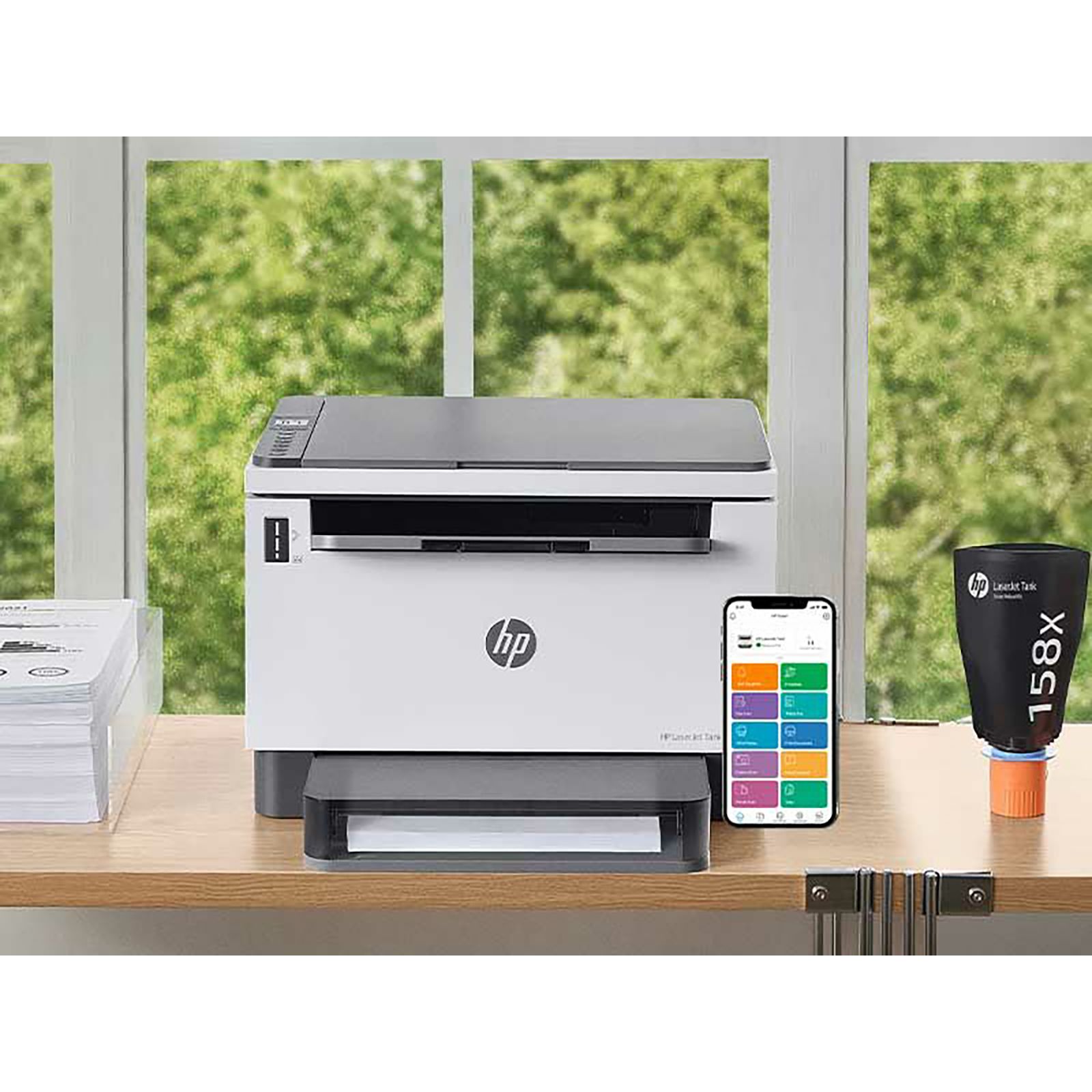 HP Laser Tank 2606DN Series Black & White All-in-One Laserjet Printer (Hi-Speed USB, 381U0A, Black/White) HP Laser Tank 2606DN Series Black & White All-in-One Laserjet Printer (Hi-Speed USB, 381U0A, Black/White)_12