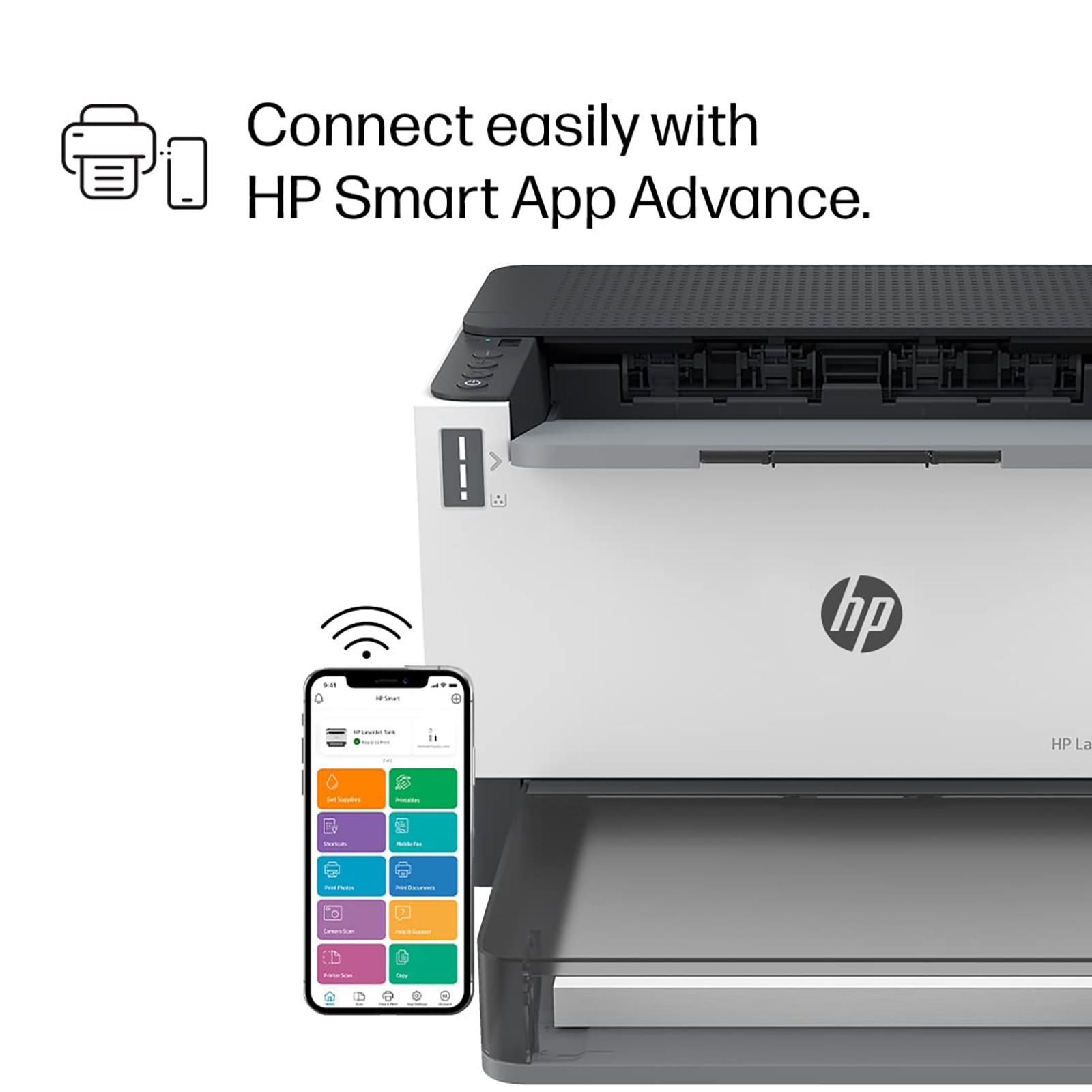 HP 1020w Single Function Wi-Fi Monochrome LaserJet Tank Printer with Smart Guided Buttons (Self Reset, Black & White)_13