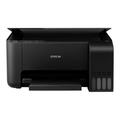 EPSON EcoTank All in One Wi-Fi Ink Tank Printer with Smart Panel App (CIS Sensor, Black)