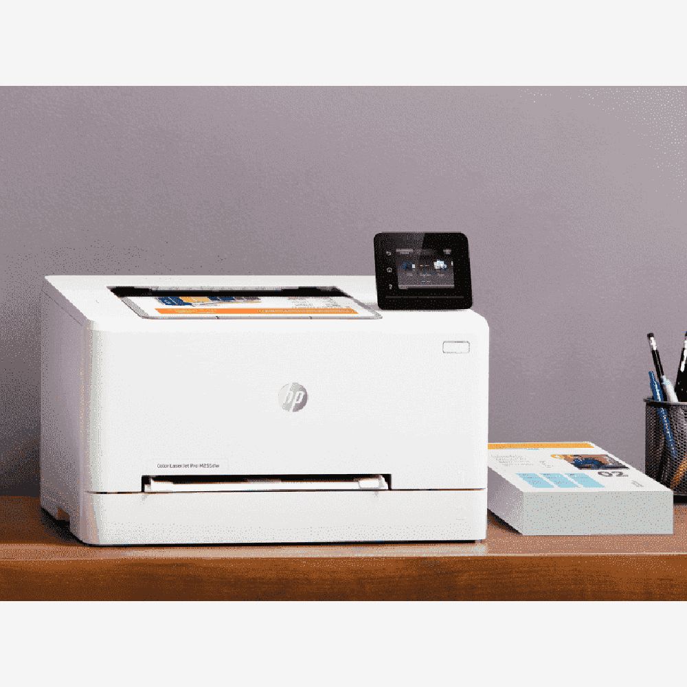 HP LaserJet Pro M255DW Single Function Wi-Fi Laser Printer with Automatic Two-Sided Printing (Works with Alexa, White) HP LaserJet Pro M255DW Single Function Wi-Fi Laser Printer with Automatic Two-Sided Printing (Works with Alexa, White)_5