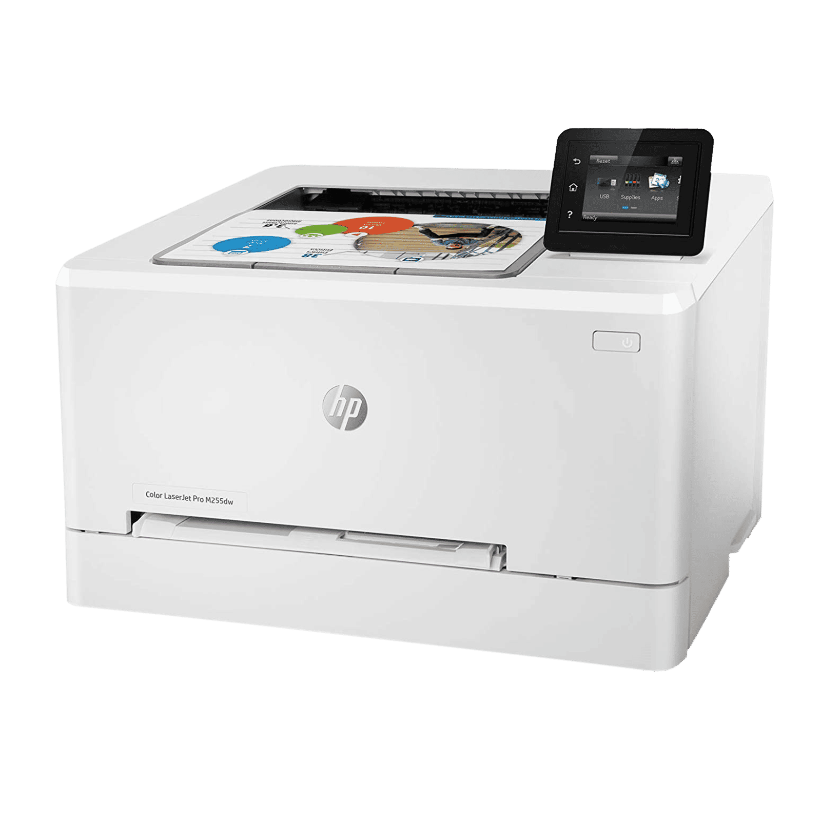 HP LaserJet Pro M255DW Single Function Wi-Fi Laser Printer with Automatic Two-Sided Printing (Works with Alexa, White) HP LaserJet Pro M255DW Single Function Wi-Fi Laser Printer with Automatic Two-Sided Printing (Works with Alexa, White)_2
