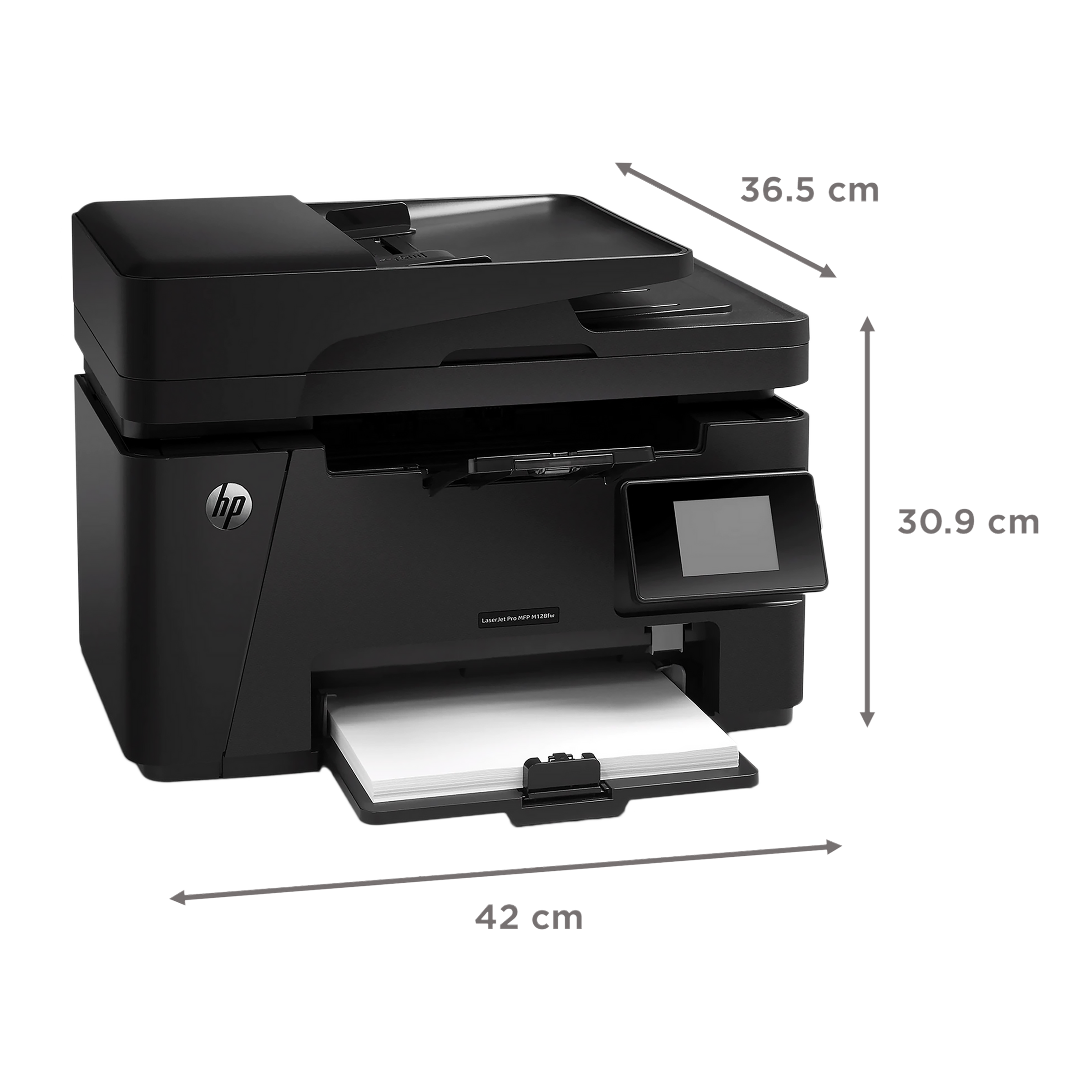 HP LaserJet Pro MFP M128FW Wireless Black & White Multi-Function Printer (HP Auto-On/Auto-Off Technology, CZ186A, Black)_2
