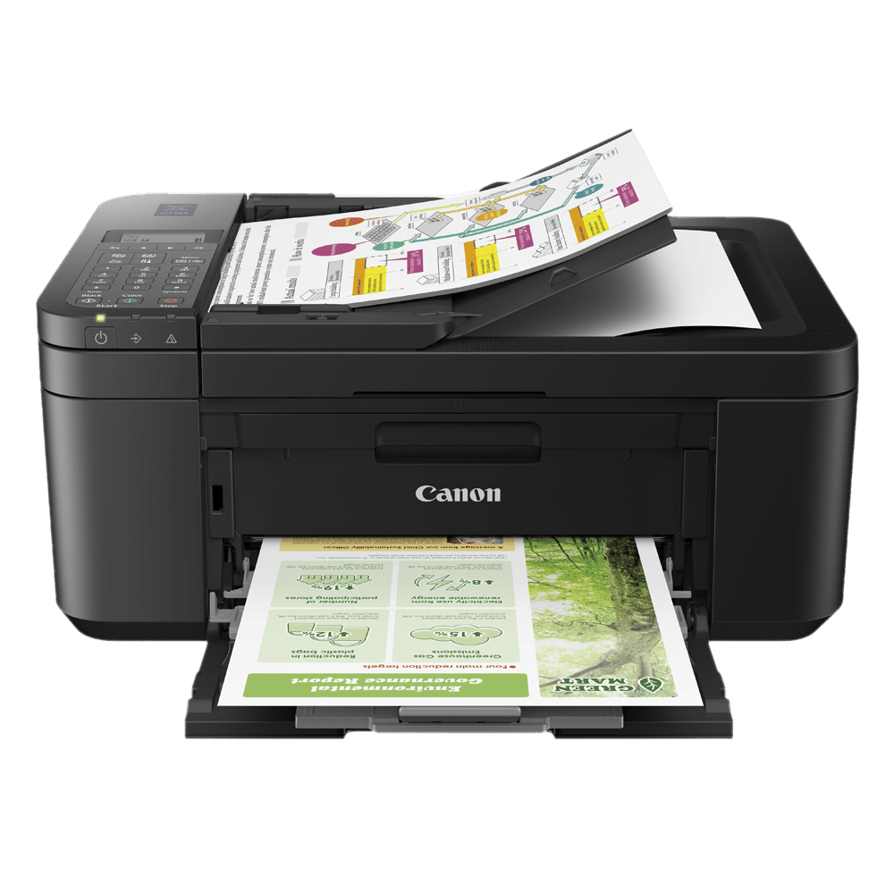 Canon Pixma E4570 All in One Wi-Fi Inkjet Printer with Mono LCD Display (Auto Duplex Printing, Black) Canon Pixma E4570 All in One Wi-Fi Inkjet Printer with Mono LCD Display (Auto Duplex Printing, Black)_1