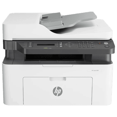 HP Laser MFP 1188FNW Multi Function Wi-Fi
                      Monochrome Laser Printer with 2-Line LCD Display
                      (4 LED Indicator Lights, White)