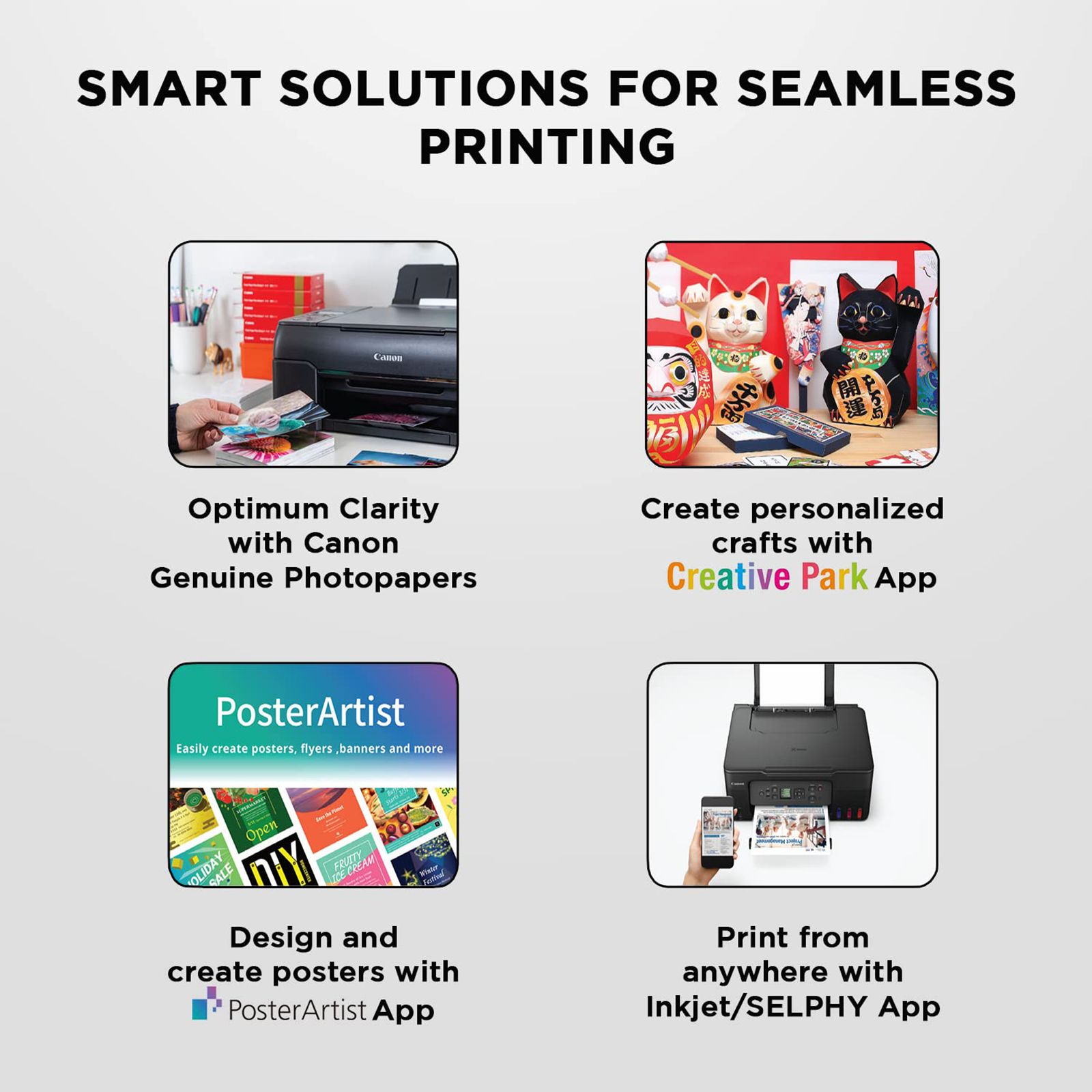 Canon Pixma G1737 Single Function Ink Tank Printer with 4 Ink Bottles Included (Low Cost Printing, Black)_10