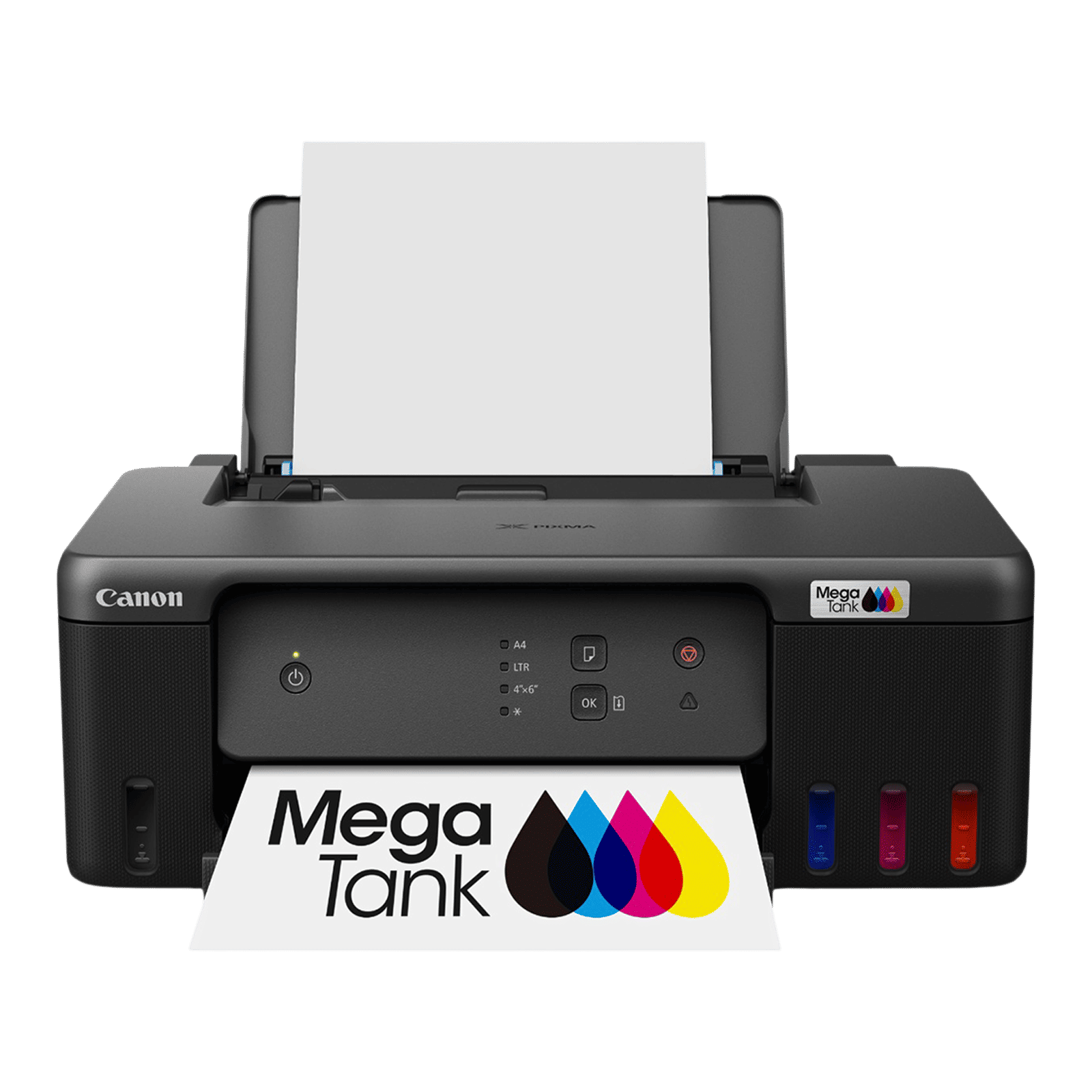 Canon Pixma G1737 Single Function Ink Tank Printer with 4 Ink Bottles Included (Low Cost Printing, Black)_4