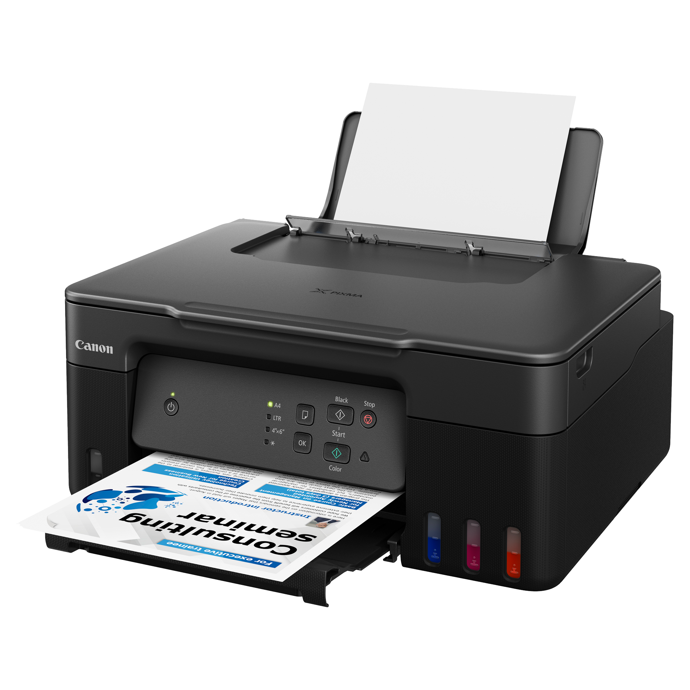Canon Pixma G2730 Multi Function Ink Tank Printer with Small Ink Bottles (Dot Count Ink End Sensor, Black) Canon Pixma G2730 Multi Function Ink Tank Printer with Small Ink Bottles (Dot Count Ink End Sensor, Black)_4