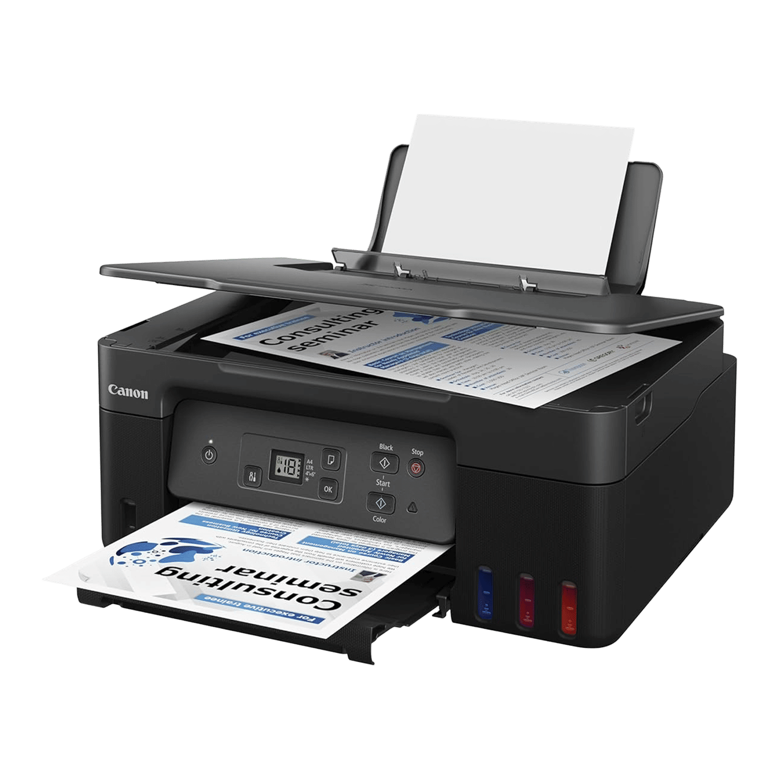 Canon Pixma G2770 All in One Ink Tank Printer with LCD Display (Dot Count Ink End Sensor, Black) Canon Pixma G2770 All in One Ink Tank Printer with LCD Display (Dot Count Ink End Sensor, Black)_3