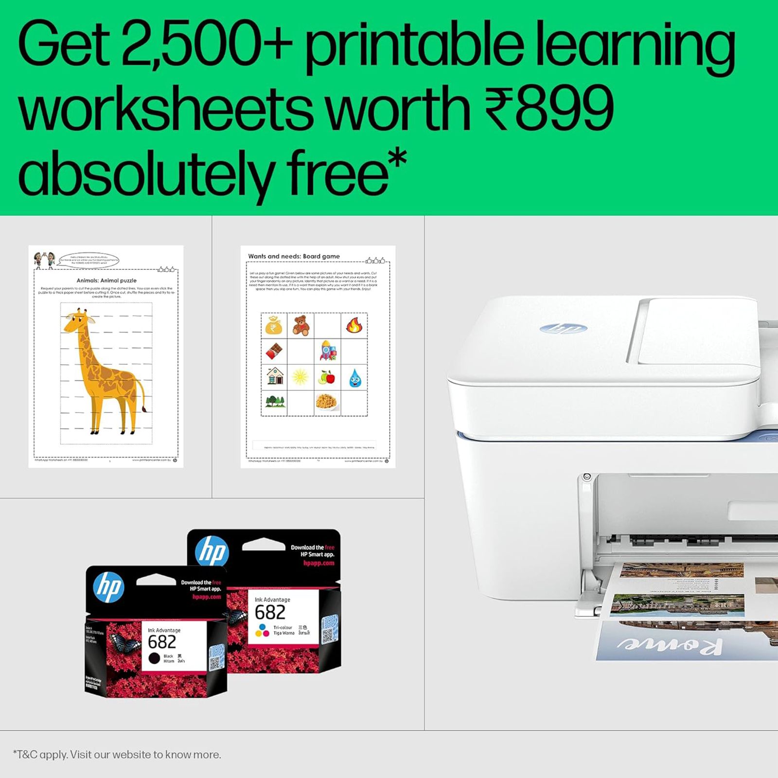 HP DeskJet Ink Advantage 4278 All in One Wi-Fi Inkjet Printer with Icon LCD Display (Simple Setup Smart App, Blue Breeze) HP DeskJet Ink Advantage 4278 All in One Wi-Fi Inkjet Printer with Icon LCD Display (Simple Setup Smart App, Blue Breeze)_5