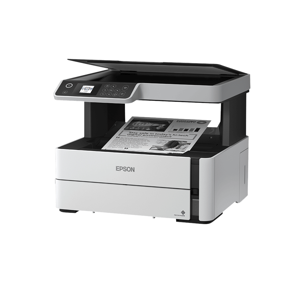 EPSON EcoTank M2140 All in One Monochrome Ink Tank Printer with Cutting-edge Printhead Technology (Auto Duplex Printing, White) EPSON EcoTank M2140 All in One Monochrome Ink Tank Printer with Cutting-edge Printhead Technology (Auto Duplex Printing, White)_3
