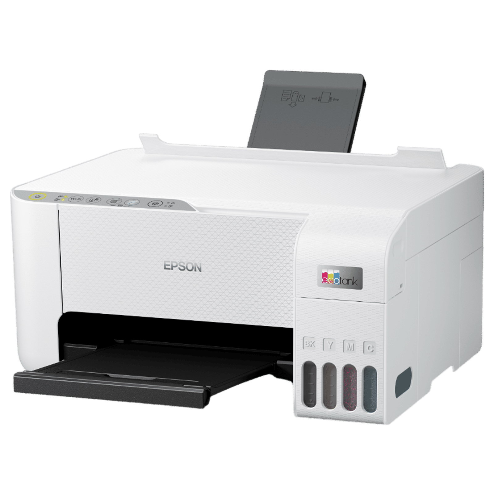 EPSON EcoTank Multi Function Wi-Fi Ink Tank Color Printer with Spill-free Refilling (Energy Star Certified, White)_2