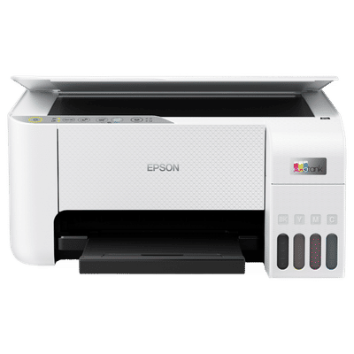 EPSON EcoTank Multi Function Wi-Fi Ink Tank Color Printer with Spill-free Refilling (Energy Star Certified, White)