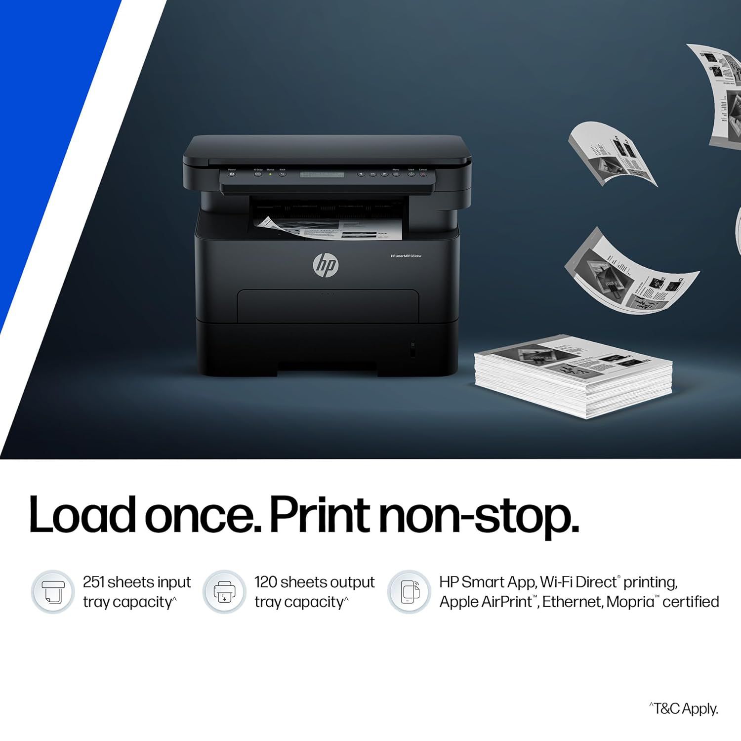 HP 323dnw Multi Function Wi-Fi Monochrome Laser Printer with Auto Duplex (LCD Display, Black) HP 323dnw Multi Function Wi-Fi Monochrome Laser Printer with Auto Duplex (LCD Display, Black)_11