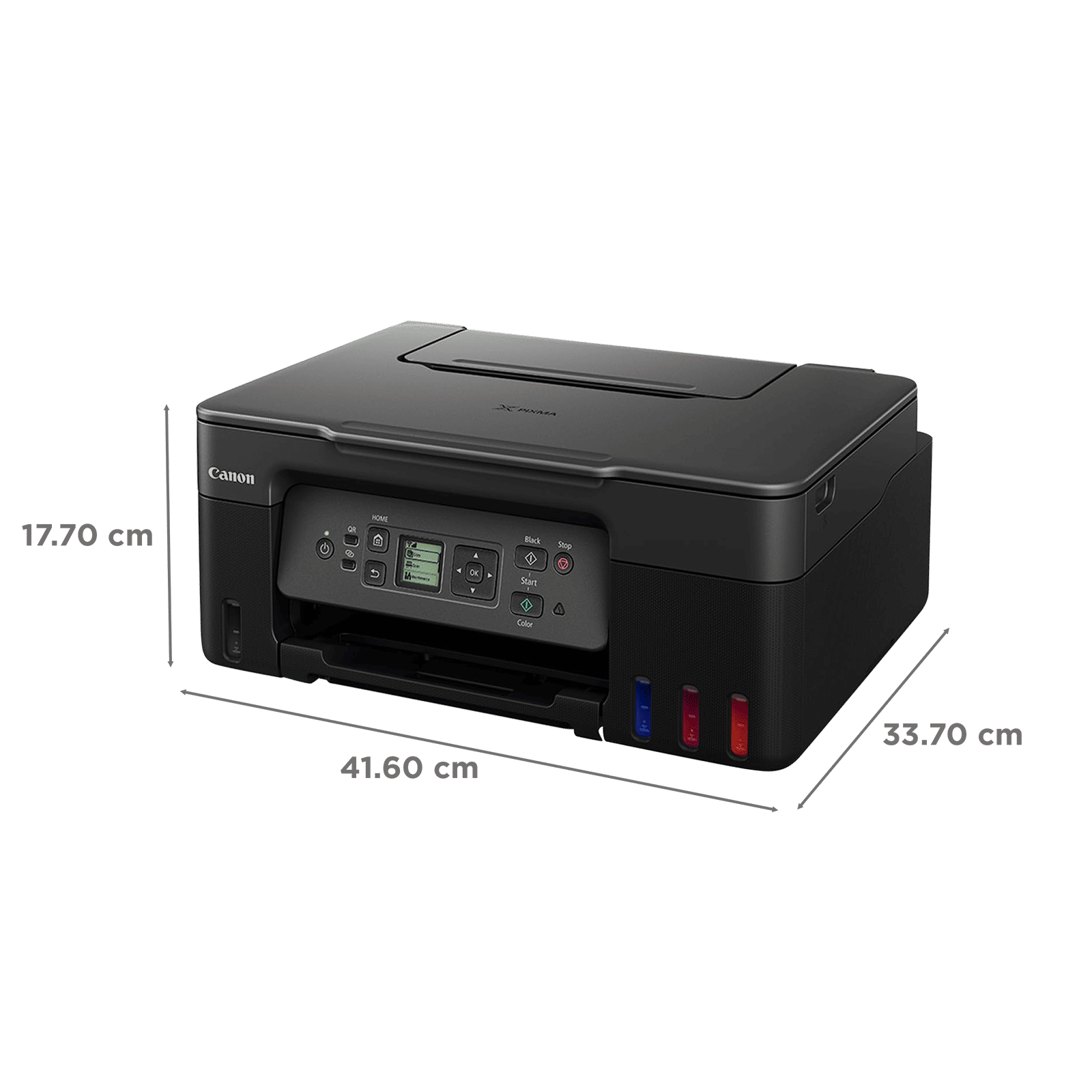 Canon PIXMA All in One Wi-Fi Ink Tank Printer with Monochrome LCD Display (Dot Count Ink End Sensor, Black) Canon PIXMA All in One Wi-Fi Ink Tank Printer with Monochrome LCD Display (Dot Count Ink End Sensor, Black)_2