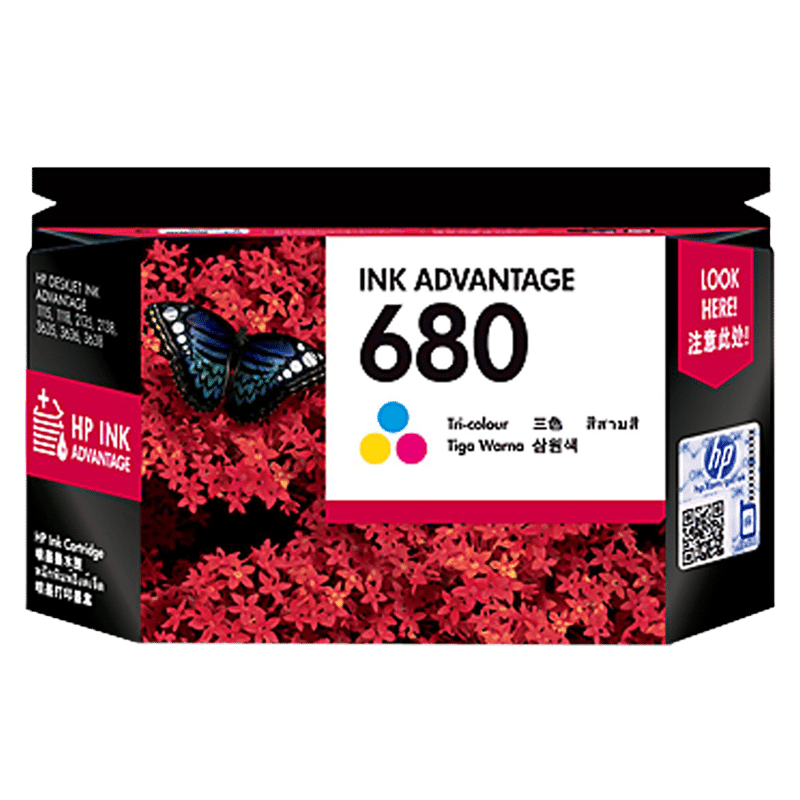 HP 680 Original Ink Advantage Cartridge (F6V26AA, Tri-color) HP 680 Original Ink Advantage Cartridge (F6V26AA, Tri-color)_5