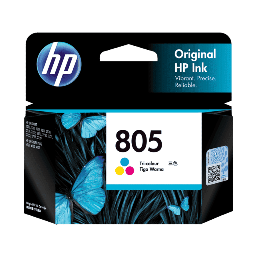 HP 805 Original Ink Cartridge (100 Page Yield, 3YM72AA, Tri-color) HP 805 Original Ink Cartridge (100 Page Yield, 3YM72AA, Tri-color)_1
