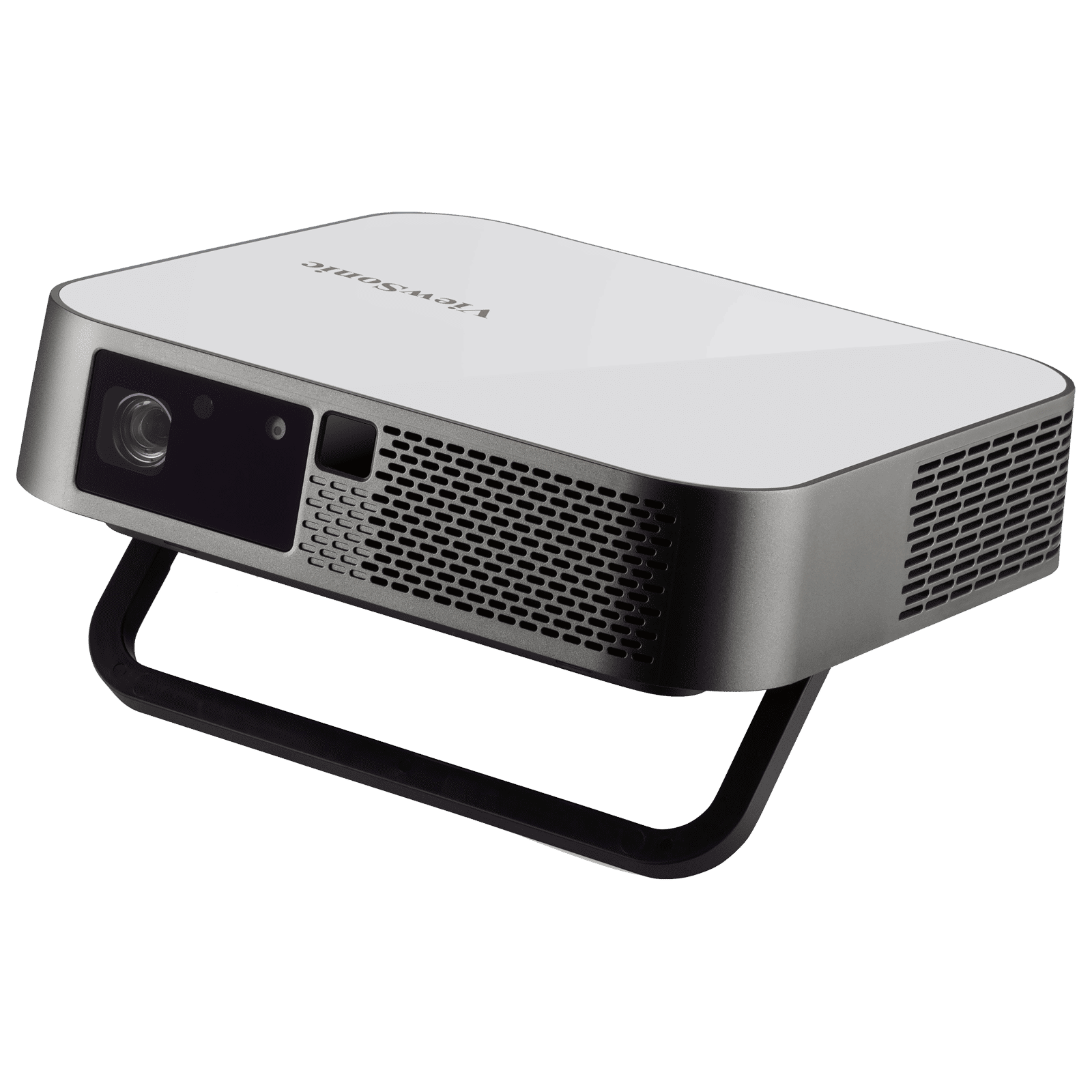 ViewSonic M2e Full HD LED Projector With Remote (1000 Lumens, Wi-Fi, Silver)_1