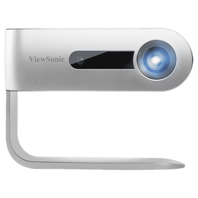 ViewSonic M1 Plus G2 Full HD LED Projector With Remote (300 Lumens, Wi-Fi, Silver)