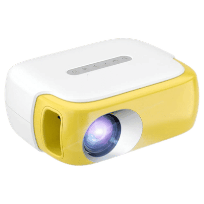 Miracle Digital Star HD 1280 LCD Projector With Remote (1200 Lumens, USB, White)