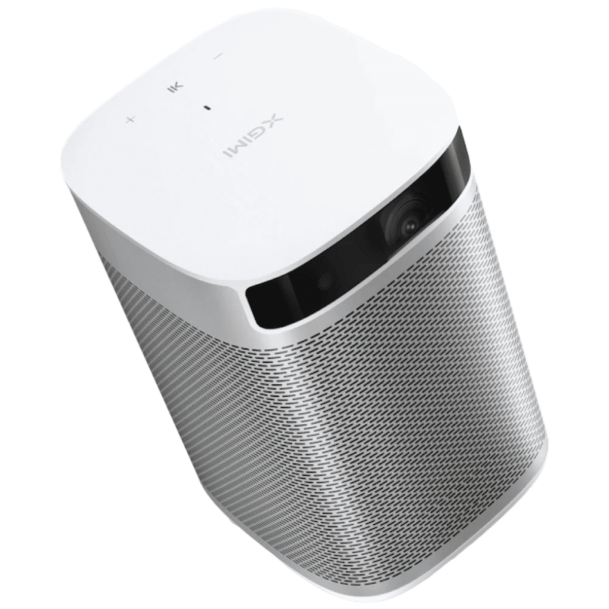 XGIMI MoGo Pro 1080p Smart Projector (DLP, 300 ANSI Lumens, Android TV 9.0 + Harman/Kardon Speakers, 30,000 Hours Lamp Life - Portable Projector with Google Assistant, White and Aluminium) XGIMI MoGo Pro 1080p Smart Projector (DLP, 300 ANSI Lumens, Android TV 9.0 + Harman/Kardon Speakers, 30,000 Hours Lamp Life - Portable Projector with Google Assistant, White and Aluminium)_5