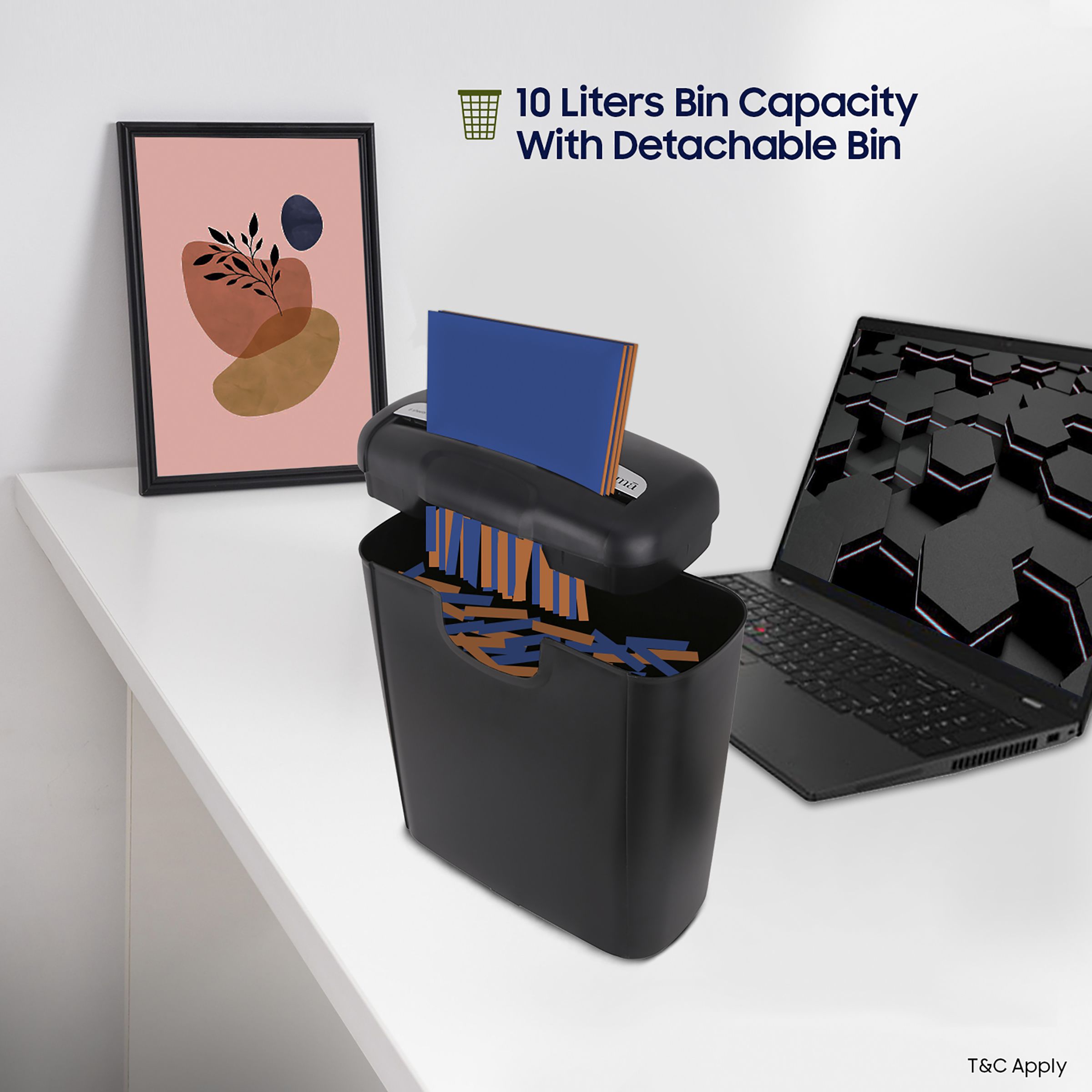 Croma Paper Shredder ( Black)_2