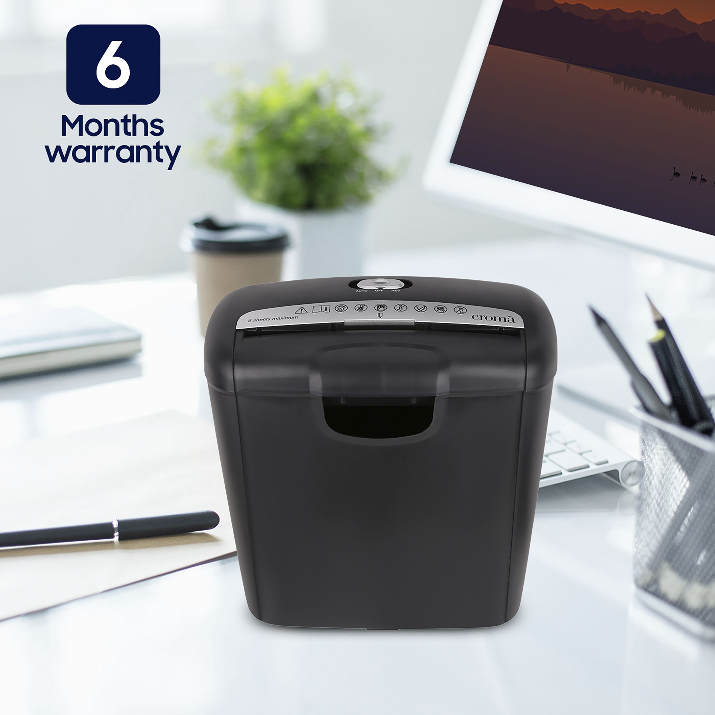 Croma Paper Shredder ( Black)_7