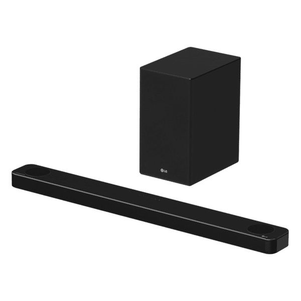 Dolby Atmos Lg Simplink Soundbar Buy LG 440W Bluetooth Soundbar With Remote (Dolby Atmos,  Channel, Black) Online Croma