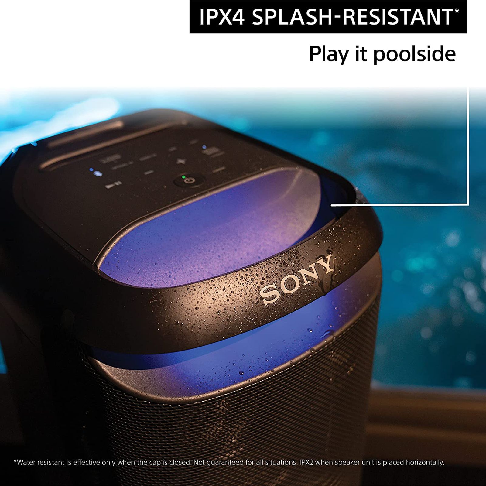SONY SRS-XV800 77W Bluetooth Party Speaker (TV Sound Booster, Stereo Channel, Black)_9