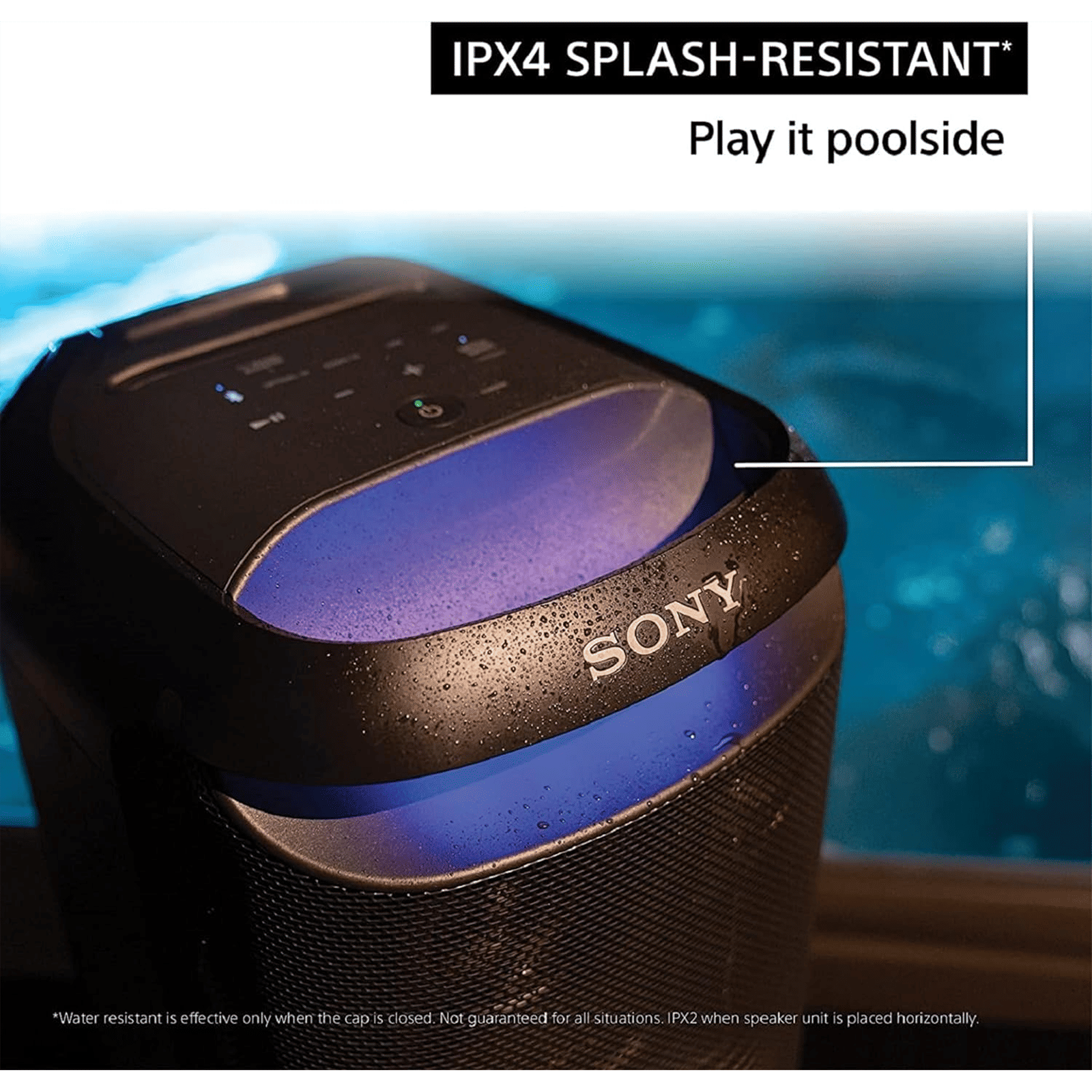 SONY SRS-XV800 77W Bluetooth Party Speaker (TV Sound Booster, Stereo Channel, Black)_10