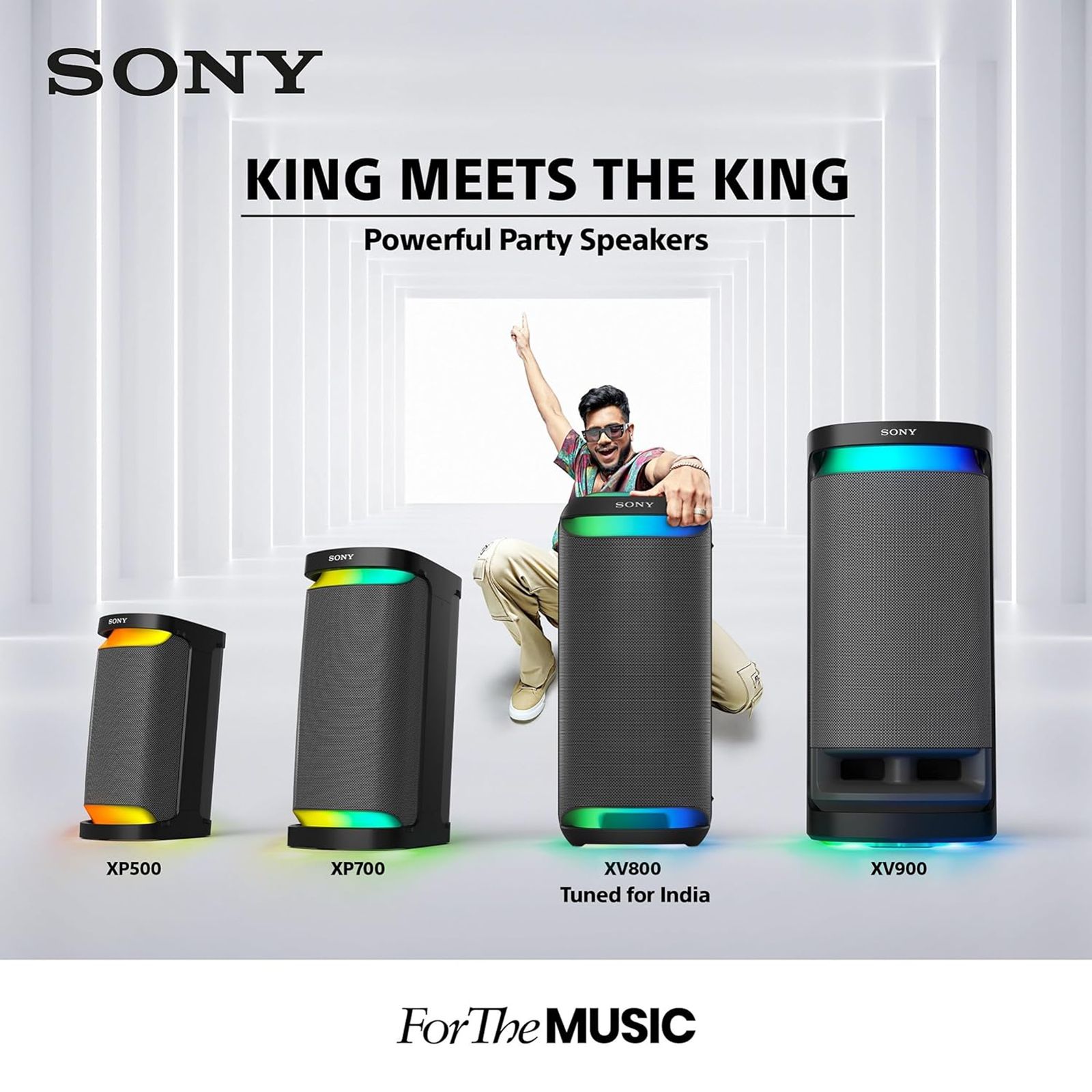SONY SRS-XV800 77W Bluetooth Party Speaker (TV Sound Booster, Stereo Channel, Black)_17