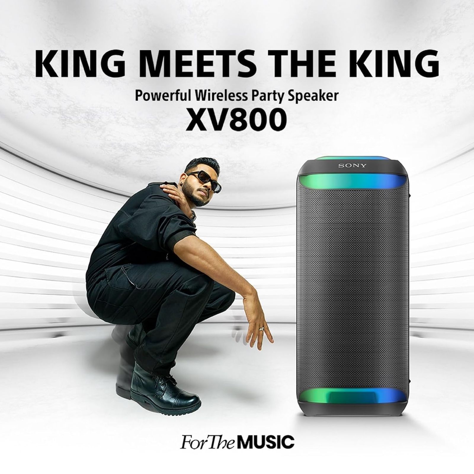 SONY SRS-XV800 77W Bluetooth Party Speaker (TV Sound Booster, Stereo Channel, Black)_19