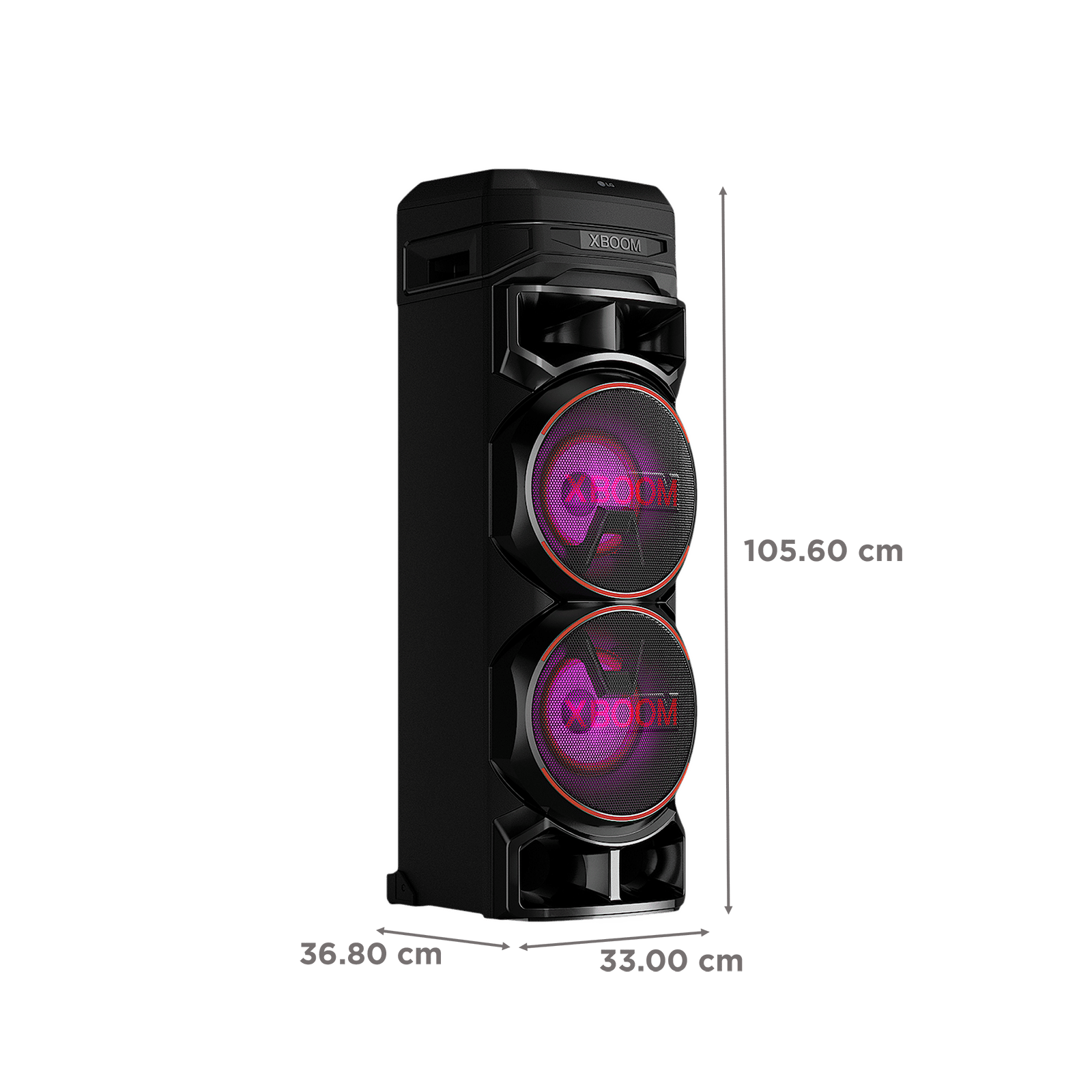 LG XBOOM RNC9 Bluetooth Party Speaker with Mic (Dolby Audio, Black) LG XBOOM RNC9 Bluetooth Party Speaker with Mic (Dolby Audio, Black)_3