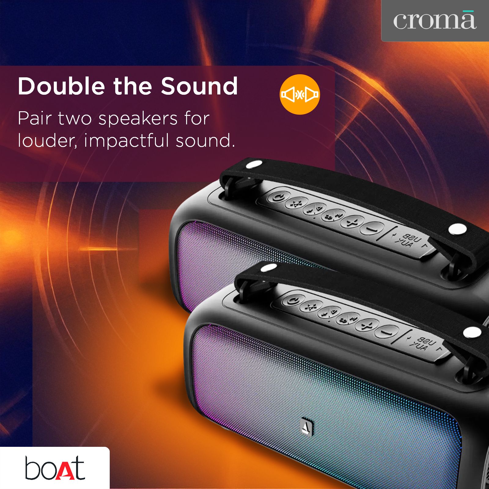 boAt Stone Beam 12W Portable Bluetooth Speaker (TWS Function, 2.0 Channel Stereo Sound, Midnight Black)_9