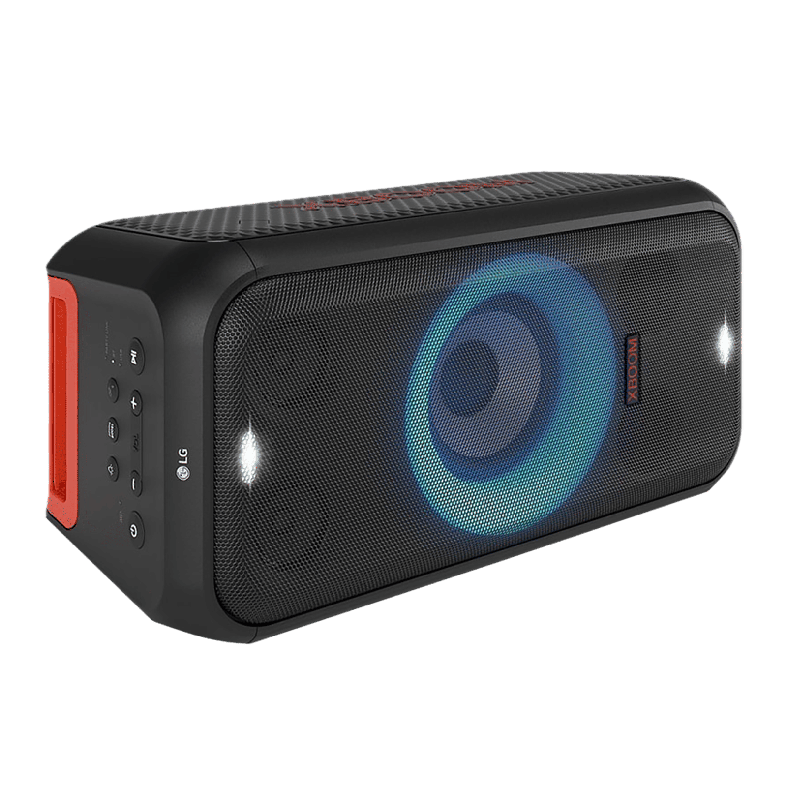 LG XBOOM XL5S 200W Bluetooth Party Speaker (Multi Color Ring Lighting & Double Strobe Lighting, 2.1 Channel, Black)_10