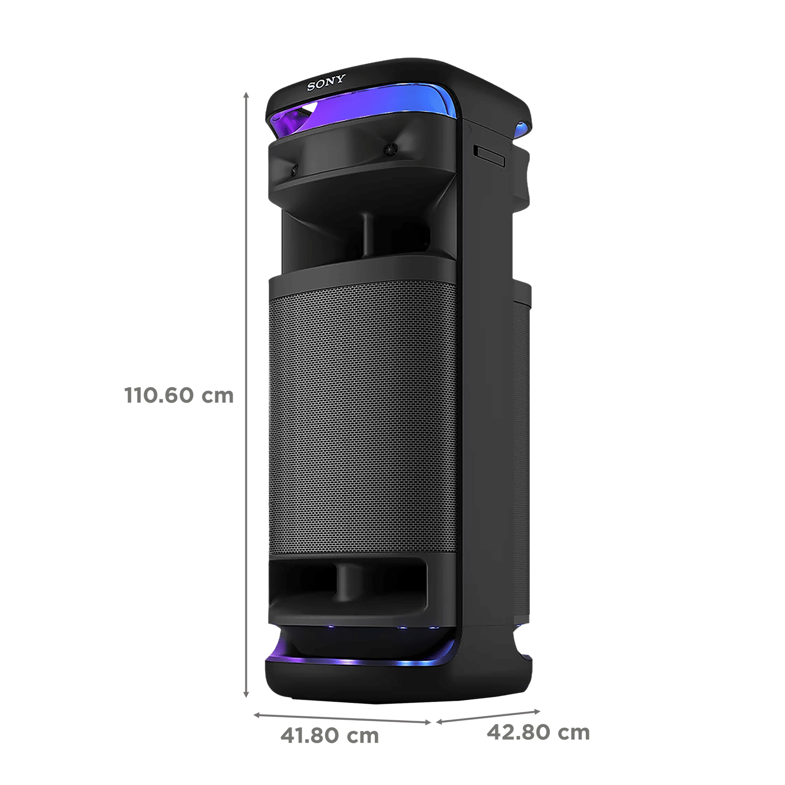 SONY ULT TOWER 10 Bluetooth Party Speaker with Mic (360 Degree Party Light, Black)_2