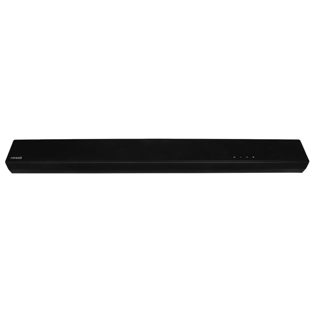 Croma 80W Bluetooth Soundbar with Remote (Surround Sound, 2.1 Channel, Black)_1