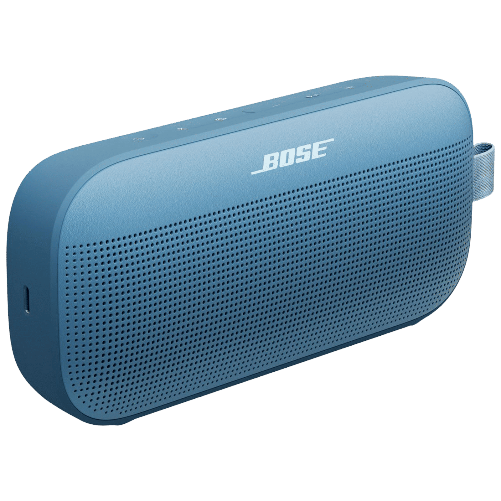 BOSE SoundLink Flex (2nd Gen) Portable Bluetooth Speaker (IP67 Water Resistant, PositionIQ Technology, Stereo Channel, Blue Dusk)_4