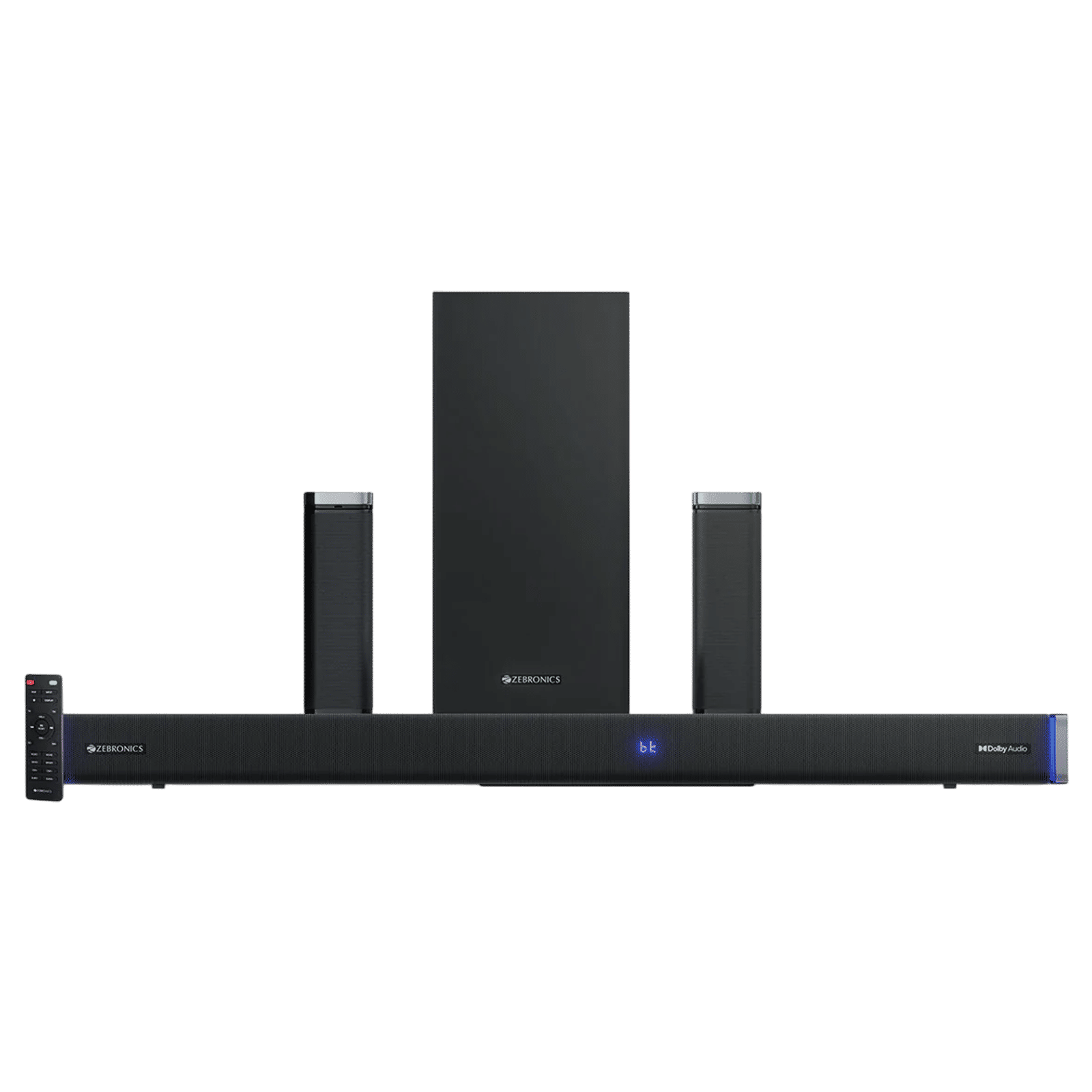 ZEBRONICS Zeb Juke Bar 9530 WS Pro 400W Bluetooth Soundbar with Remote (Dolby Audio, 5.1 Channel, Black) ZEBRONICS Zeb Juke Bar 9530 WS Pro 400W Bluetooth Soundbar with Remote (Dolby Audio, 5.1 Channel, Black)_1