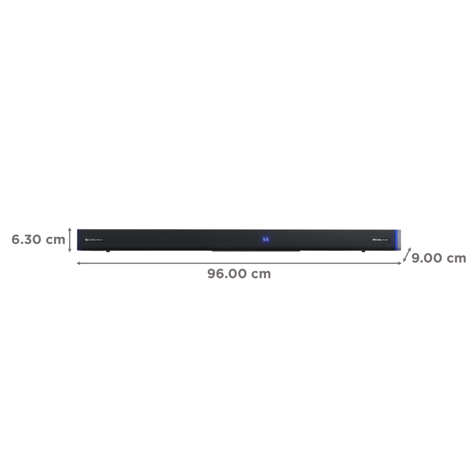 ZEBRONICS Zeb Juke Bar 9530 WS Pro 400W Bluetooth Soundbar with Remote (Dolby Audio, 5.1 Channel, Black) ZEBRONICS Zeb Juke Bar 9530 WS Pro 400W Bluetooth Soundbar with Remote (Dolby Audio, 5.1 Channel, Black)_3