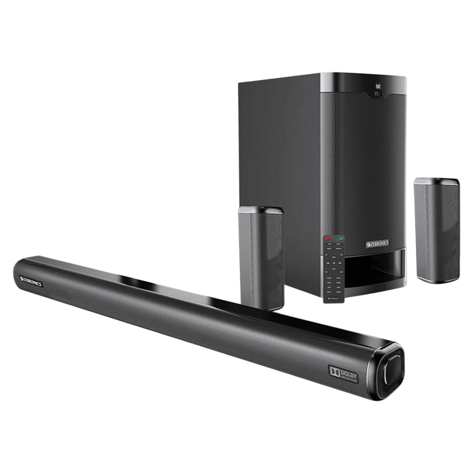 ZEBRONICS Zeb Juke Bar 9400 Pro 525W Bluetooth Soundbar with Remote (Dolby Digital Plus, 5.1 Channel, Black) ZEBRONICS Zeb Juke Bar 9400 Pro 525W Bluetooth Soundbar with Remote (Dolby Digital Plus, 5.1 Channel, Black)_1
