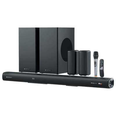 ZEBRONICS Juke bar 9900 725W Bluetooth Soundbar with Remote (Dolby Atmos, 5.2.4 Channel, Black)