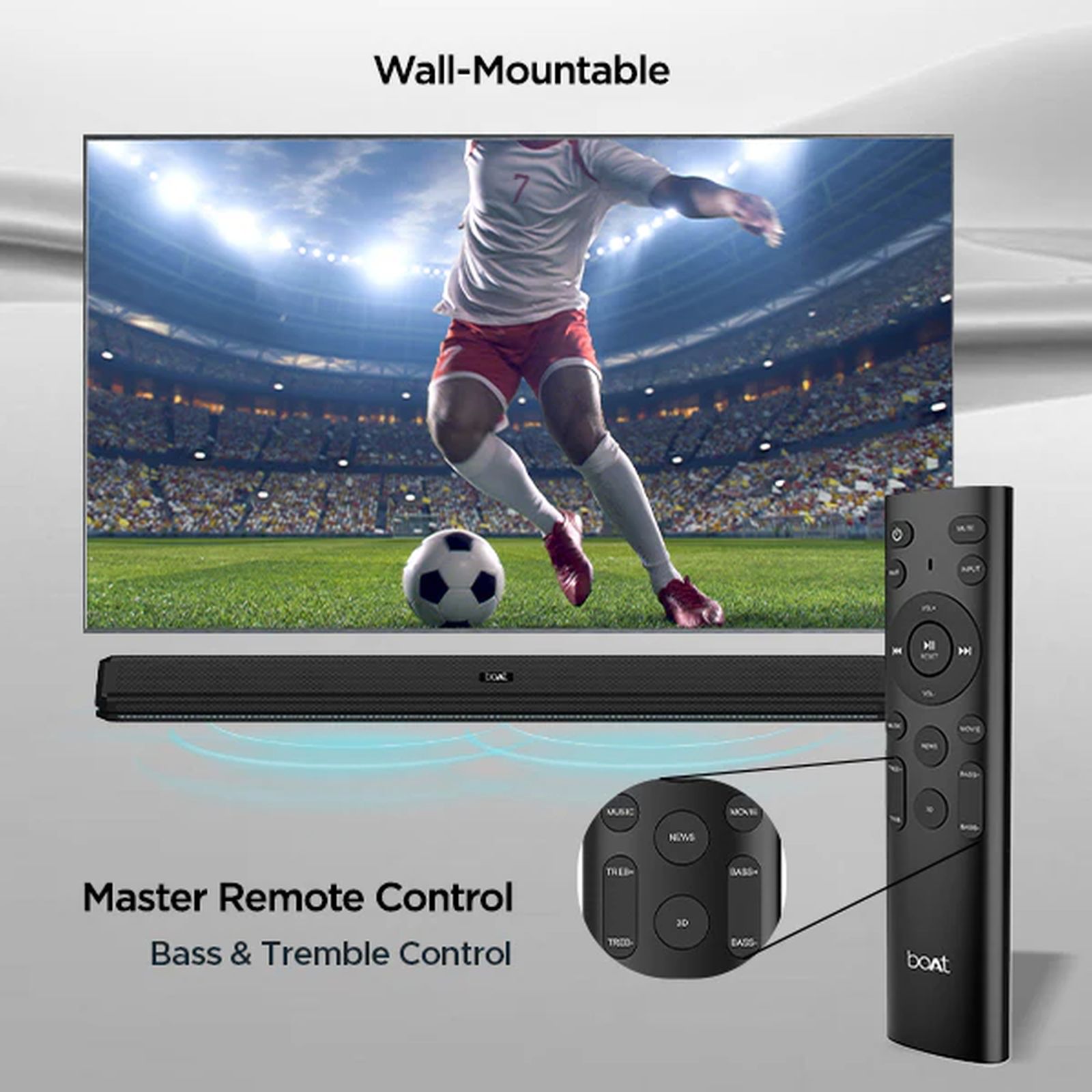 boAt Aavante Bar Chord 160W Bluetooth Soundbar with Remote (2.1 Channel, Premium Black) boAt Aavante Bar Chord 160W Bluetooth Soundbar with Remote (2.1 Channel, Premium Black)_7
