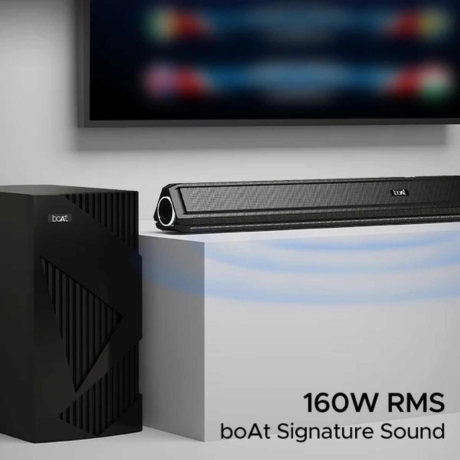 boAt Aavante Bar Chord 160W Bluetooth Soundbar with Remote (2.1 Channel, Premium Black) boAt Aavante Bar Chord 160W Bluetooth Soundbar with Remote (2.1 Channel, Premium Black)_5